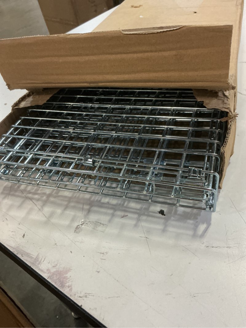 Condition photo showing Good Condition for humane live animal trap cage 26" × 9" × 10",heavy-duty live catch cage for raccoon, squirrel, stray cats, groundhogs, armadillos, opossums, rabbits, skunk, mole, small wildlife control 26"×9"×10"