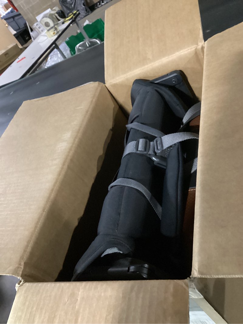 Condition photo showing Good Condition for UPPAbaby Minu V3 Travel Stroller - Lightweight + Compact Design - One-Hand Fold + Unfold - from Birth + Overhead Compatible - Greyson (Charcoal Mélange/Carbon Frame/Saddle Leather)