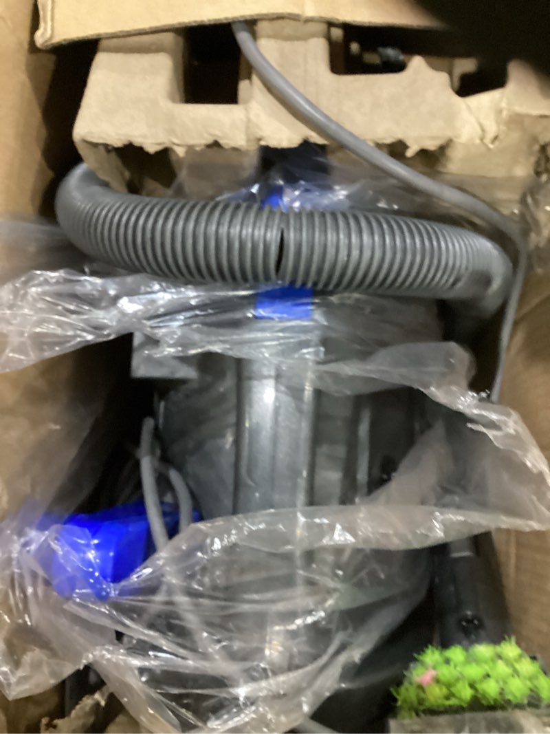 Condition photo showing As Is for Bissell Little Green Pet Deluxe Portable Carpet Cleaner and Car/Auto Detailer, 3353, Gray/Blue Little Green Deluxe