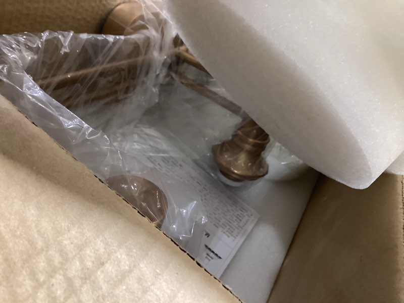 Condition photo showing Good Condition for vintage brass wall sconces bathroom light fixtures vanity light over mirror for picture doorway bathroom bedroom hallway farmhouse 1-light brass