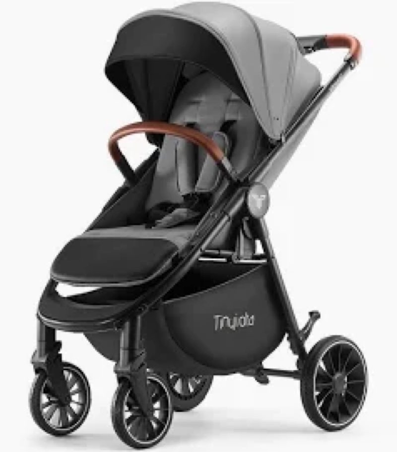 tinyiota stroller for babies,toddler strollers with large upf 50+ canopy,luxury baby stroller with l