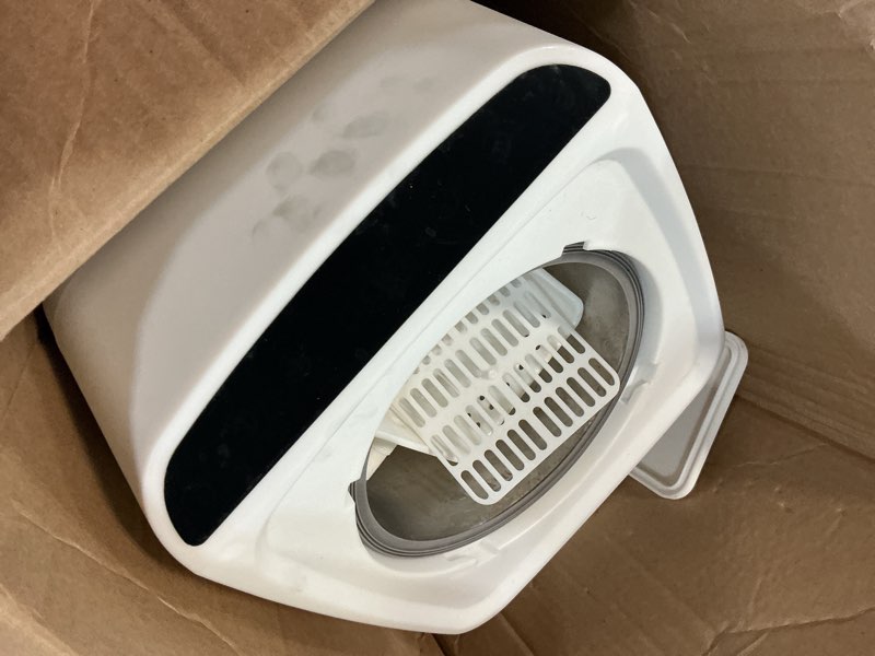 Condition photo showing As Is for mini portable washing machine , 18l upgraded large capacity foldable washer, small washing machine, travel washing machine, deep cleaning of underwear,baby clothes,for apartments,dorm,camping(khaki) 18l khaki
