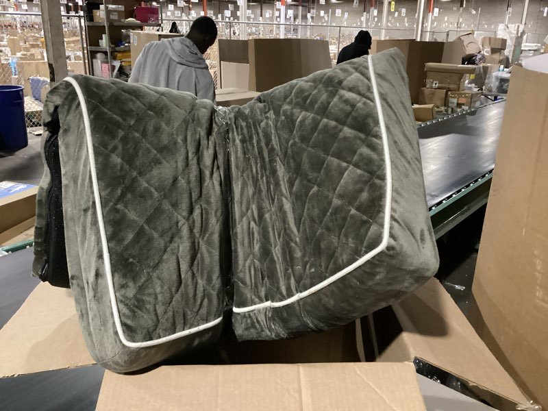 Green dog bed