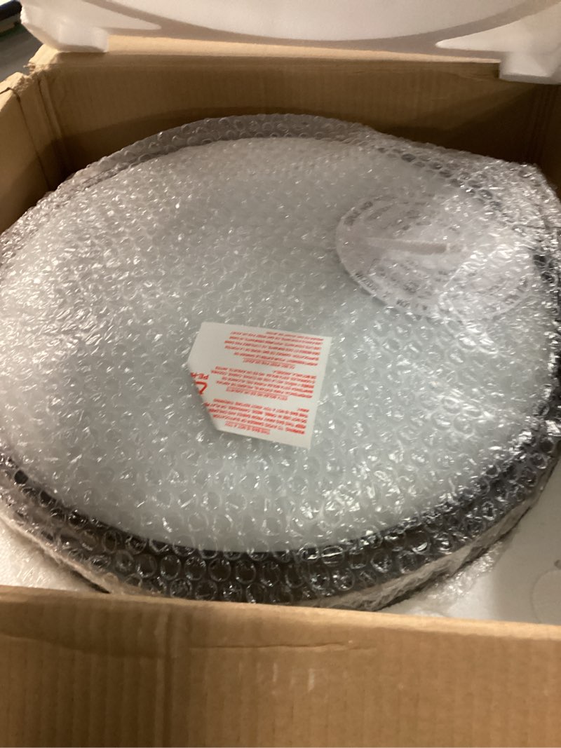 Condition photo showing Good Condition for Good Housekeeping 91023 Sydney Decorative 110 CFM 2.0 Sones Bathroom Ventilation Exhaust Fan with Light, Matte Black (LED Bulbs Included)