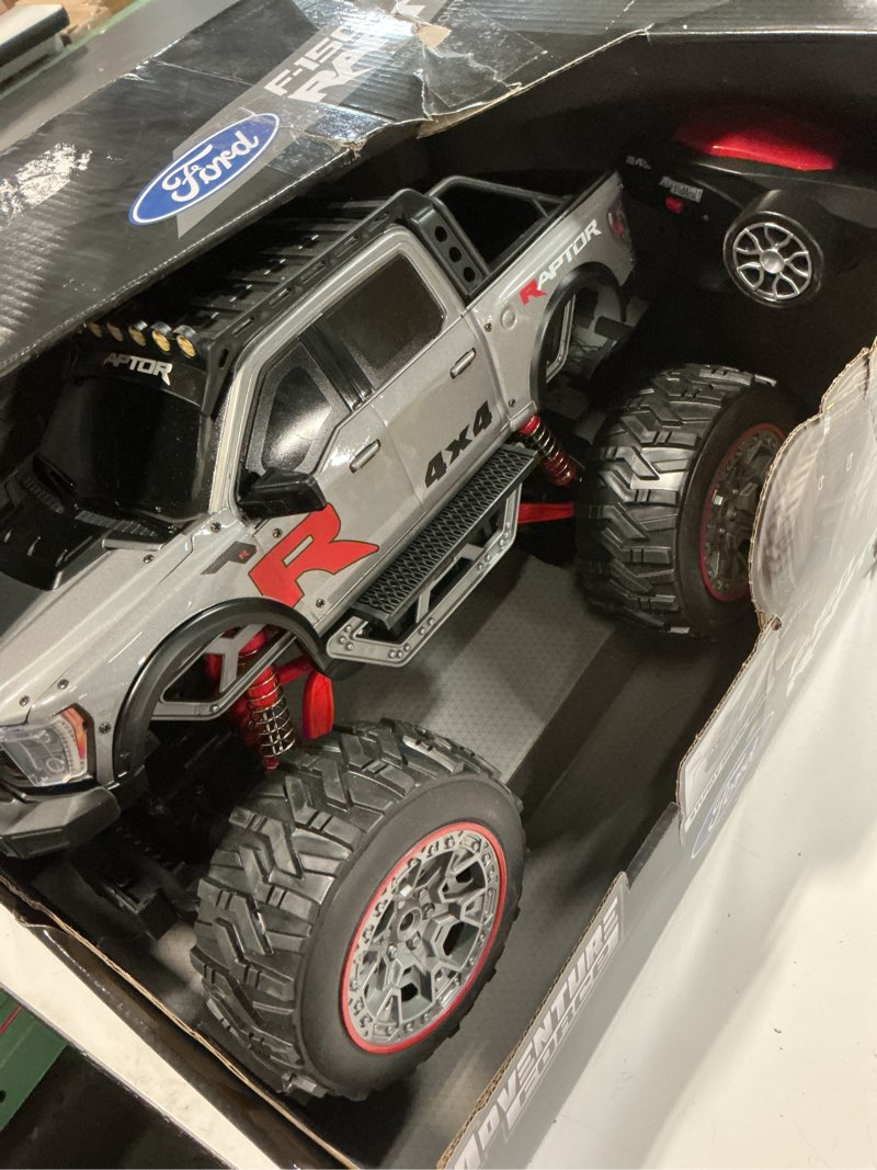 Condition photo showing As Is for adventure force 1:10 ford f150 radio control