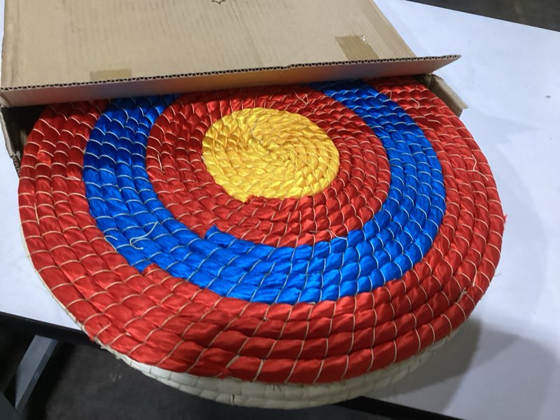 Condition photo showing Good Condition for Traditional Hand-Made Straw Archery Target,Arrow Target for Recurve Bow Longbow or Compound Bow 20in / 3 Layers