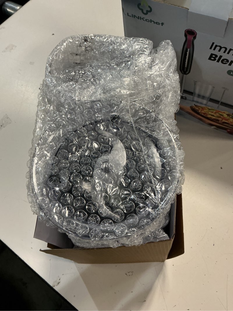 Condition photo showing Good Condition for linkchef immersion blender, 20-speed 1000w 5-in-1 immersion hand blender, stick blender with turbo mode, baby food processor with chopper, blender for kitchen with 600ml beaker (black)