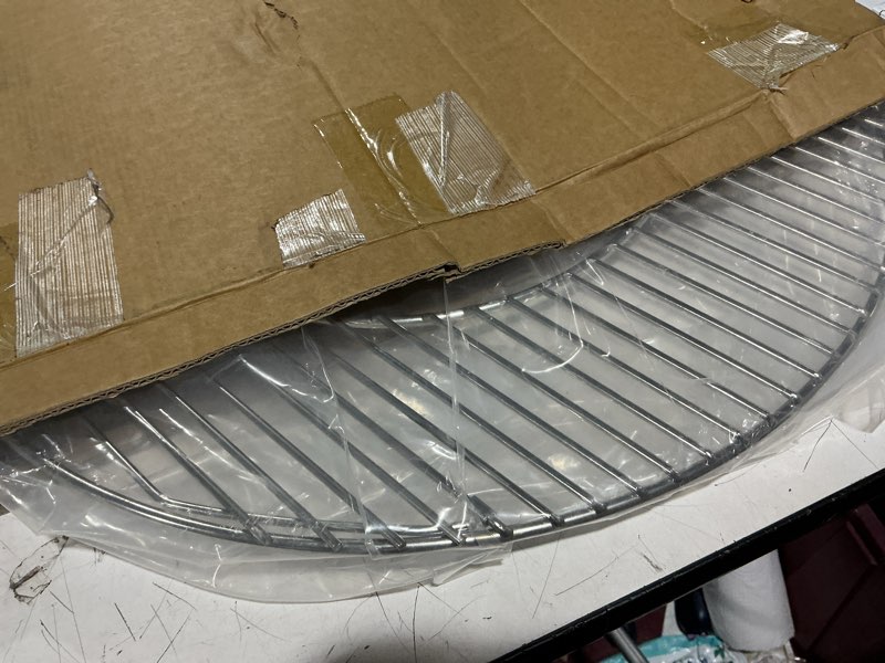 Condition photo showing New/Like New for grill grates 8835 replacement for weber, 22 inch charcoal grills, kettle, gourmet bbq stainless steel cooking grate grids (8835 grill grate-201 stainless steel)