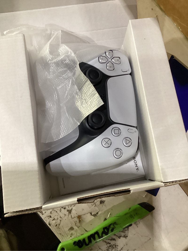 Condition photo showing As Is for playstation dualsense™ wireless controller - for ps5, pc, mac & mobile white