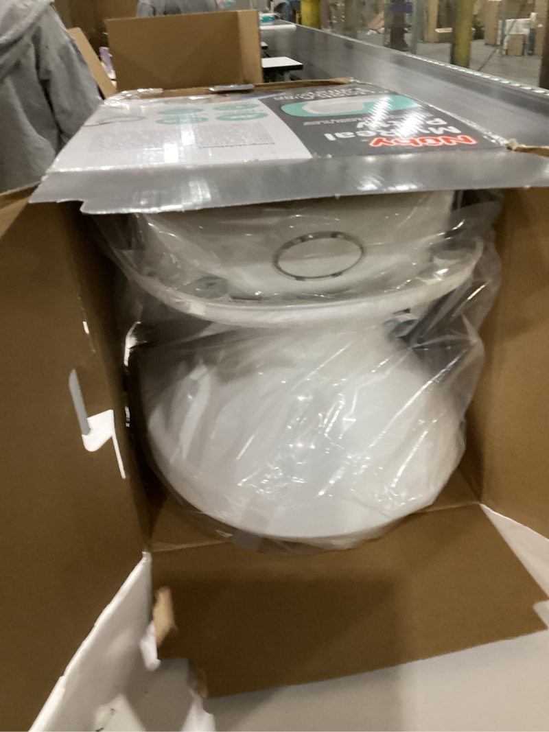 Condition photo showing New/Like New for Nuby My Real Potty Training Toilet with Life-Like Flush Button and Sound - 18+ Months - White White Potty