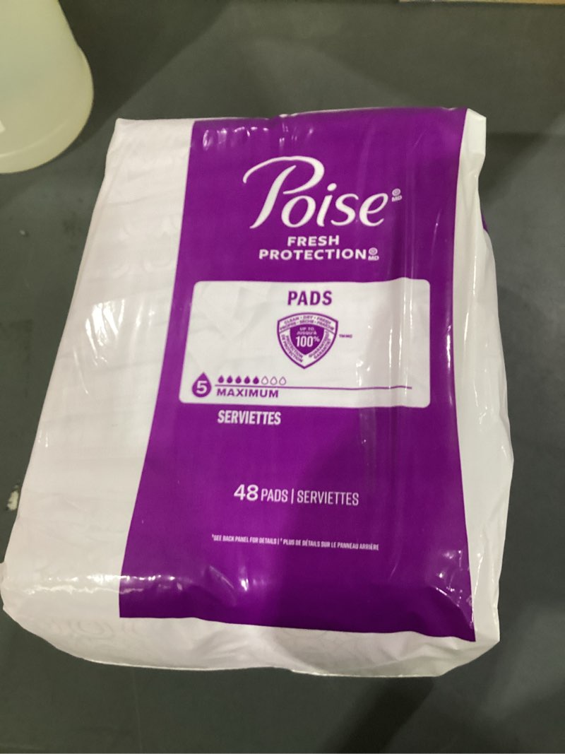Poise Fresh Protection 48 Pads
