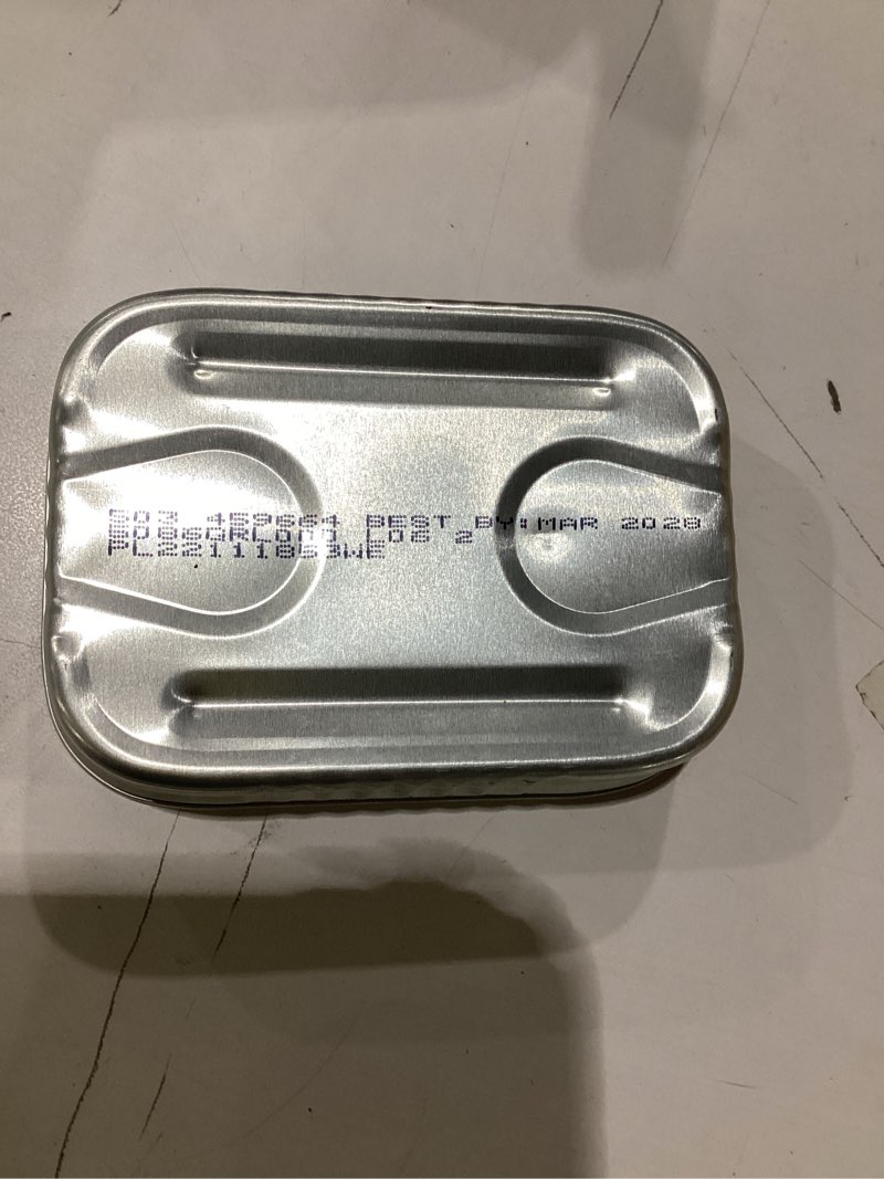 Condition photo showing New/Like New for Beach Cliff Sardines in Water  3.75 oz Can  Shelf Stable Canned Wild Caught Sardine  High in Protein