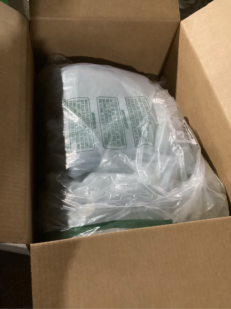 Condition photo showing As Is for Similar to photo) 1 Piece Down Alternative Comforter All Season-400GSM Lightweight 6 Corner Ties Premium Quality Goose Down Comforter- Oversized Queen (98\" X 98\") Colour-Teal Oversized Queen [1 Piece] Teal