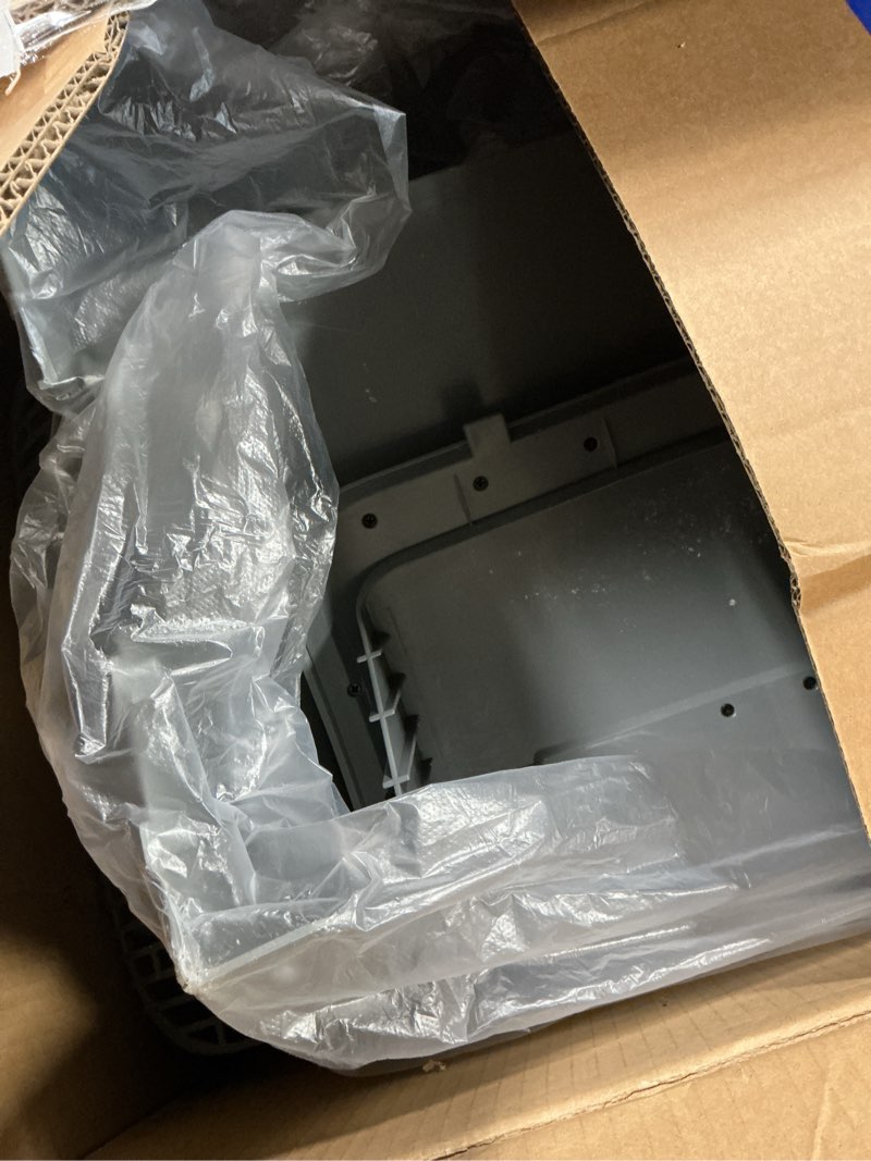 Condition photo showing As Is for UPFAS Automatic Cat Litter Box Self Cleaning - APP Control - Weight Monitoring - Ultra-Quiet, Medium Cats and Kittens Litter Box, Safe Anti-Pinch?Assembly Required?- Grey
