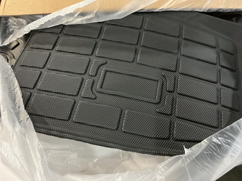 Condition photo showing Good Condition for floor mats for mitsubishi outlander 2022 2023, not fit phev or sport, outlander floor mats 1st & 2nd & 3rd row & cargo liner, tpe all weather non-slip waterproof 2024 2025 outlander mats accessories