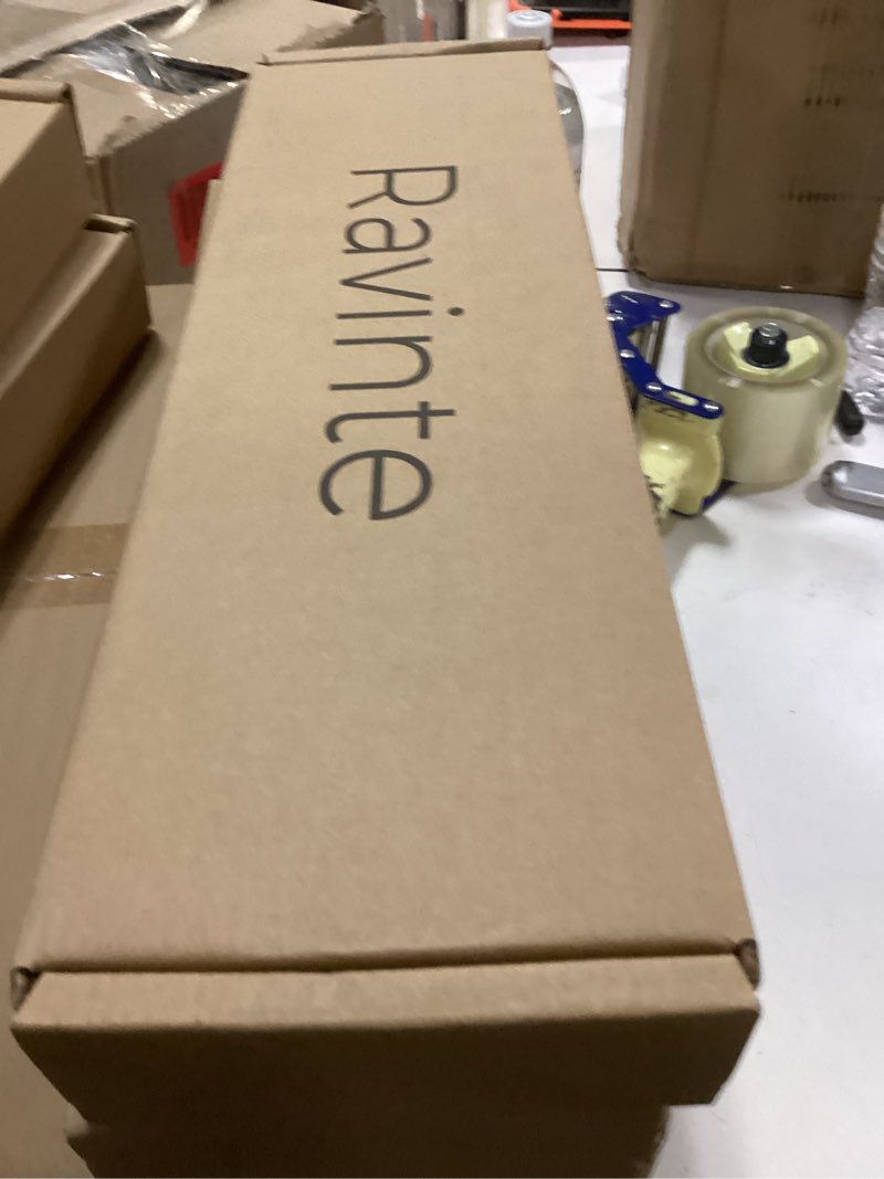 Condition photo showing New/Like New for Ravinte 16 Inch Heavy Duty Folding Shelf Brackets - Collapsible Matte Black Brackets for Table, Bench, Space Saving Design, 4 Pack 16 Inch 4