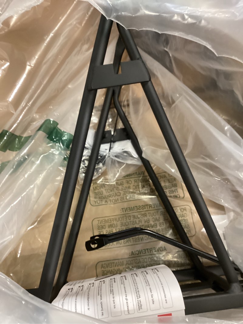 Condition photo showing Good Condition for cxwxc rear bike rack - bike cargo rack for disc brake/non-disc brake mount - 66lbs bicycle pannier touring carrier rack for 26"-27.5” or 29" frames for 26"-27.5" bikes