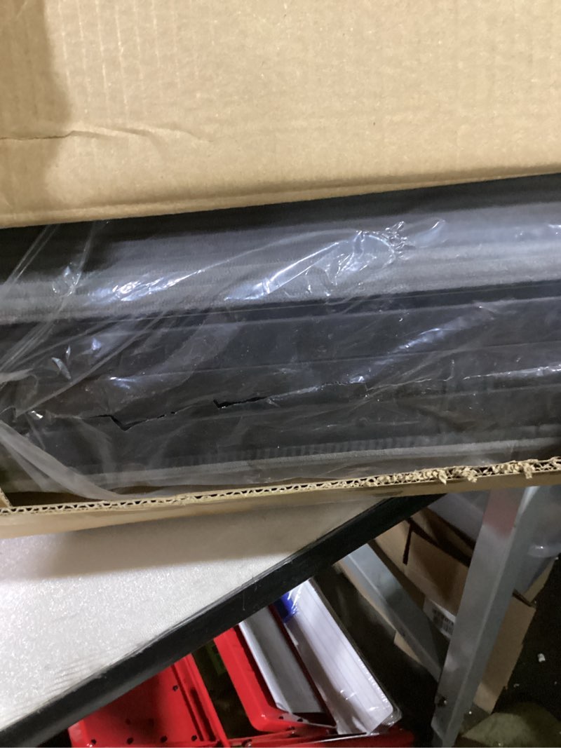 Condition photo showing New/Like New for Veehoo Dog Ramp for Bed Couch Height Adjustable from 17" to 23", Foldable Stairs for Dogs to Get on Bed 17" Extra Wide, Portable Pet Doggie Steps Indoor with Non Slip Pad, Support up to 150 lbs Gray 48"L x 17"W x 23"H