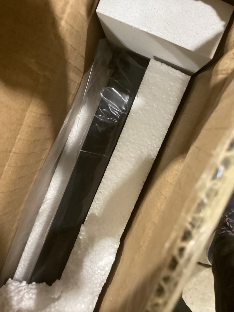 Condition photo showing New/Like New for TETOTE Matte Black Pivot Bathroom Mirror 24 x 30 Tilting Beveled Rectangle Metal Framed Mirror, Farmhouse Adjustable Tilt Rounded Corner Rectangular Vanity Mirror, Horizontal/Vertical, Easy to Install 30"L x 24"W Matte Black