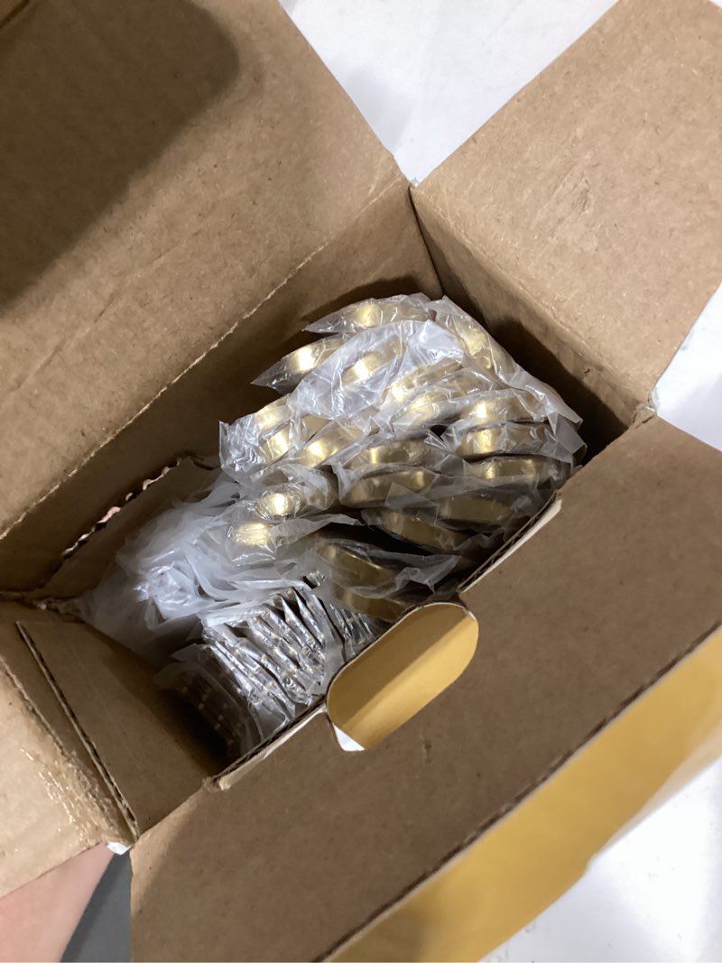 Condition photo showing Good Condition for 60-Pcs Gold Silverware Set - Stainless Steel Flatware Cutlery Set Service for 20, Mirror Polished Gold Flatware Set Include Forks Spoons Knives for Home, Wedding, Restaurant, Dishwasher Safe 60-Piece