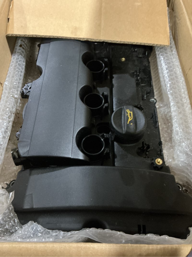 Condition photo showing Good Condition for upgraded aluminum engine valve cover with gaskets 11127646555 for mini cooper s jcw r55 r56 r57 r58 r59 1.6l n14 turbocharged engine replace 11127561714, 11127572854, 11127585907