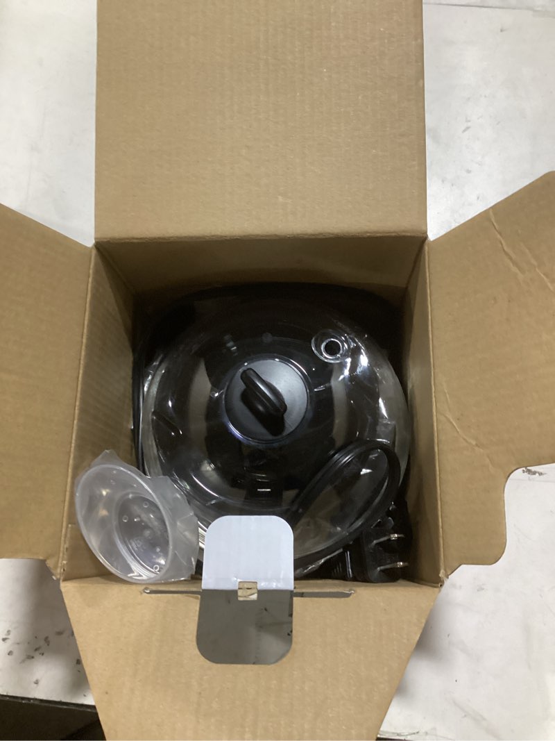 Condition photo showing New/Like New for Dash Rapid Egg Cooker - Boiler, Poacher & Steamer - Includes Measuring & Recipe Guide - Dishwasher Safe - BPA Free - Holds 7 Eggs, Black 7 Eggs Black