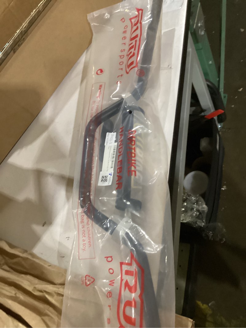 Condition photo showing Good Condition for universal 7/8 inch 22mm dirt bike handlebars, upgraded pit bike handlebar with foam pad for motocross crf yzf kxf klx rmz drz pit dirt bike atv quad - black black with foam pad