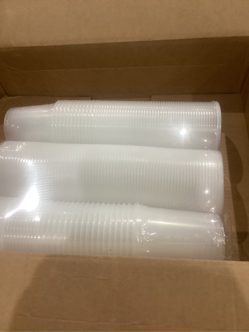 Condition photo showing Good Condition for durahome food storage containers with lids freezer deli cups 90 sets expanded combo pack 8oz 12oz 16oz 24oz & 32oz bpa-free leakproof round clear takeout meal prep microwavable, airtight lids 90 sets - expanded variety