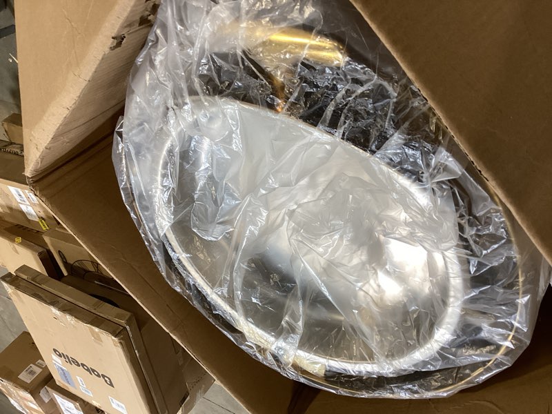 Condition photo showing Good Condition for rovsun 6 qt chafing dishes for buffet, roll top chafing dish buffet set, stainless steel buffet warmer chafers and buffet warmers sets for catering events parties weddings dinners,gold 1