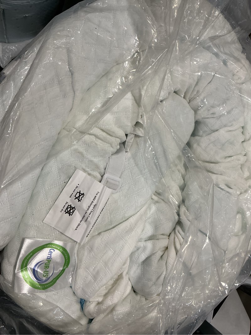 Condition photo showing As Is for (Similar design) CertiPur-US, Memory Foam Pack and Play Mattress, 26\\\" X 38\\\" X 2\\\".