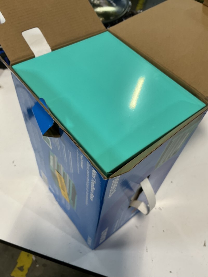 Condition photo showing Good Condition for kobalt portable tool box 11.1-in w x 7.36-in h x 6.14-in d 3 -drawer teal steel tool box