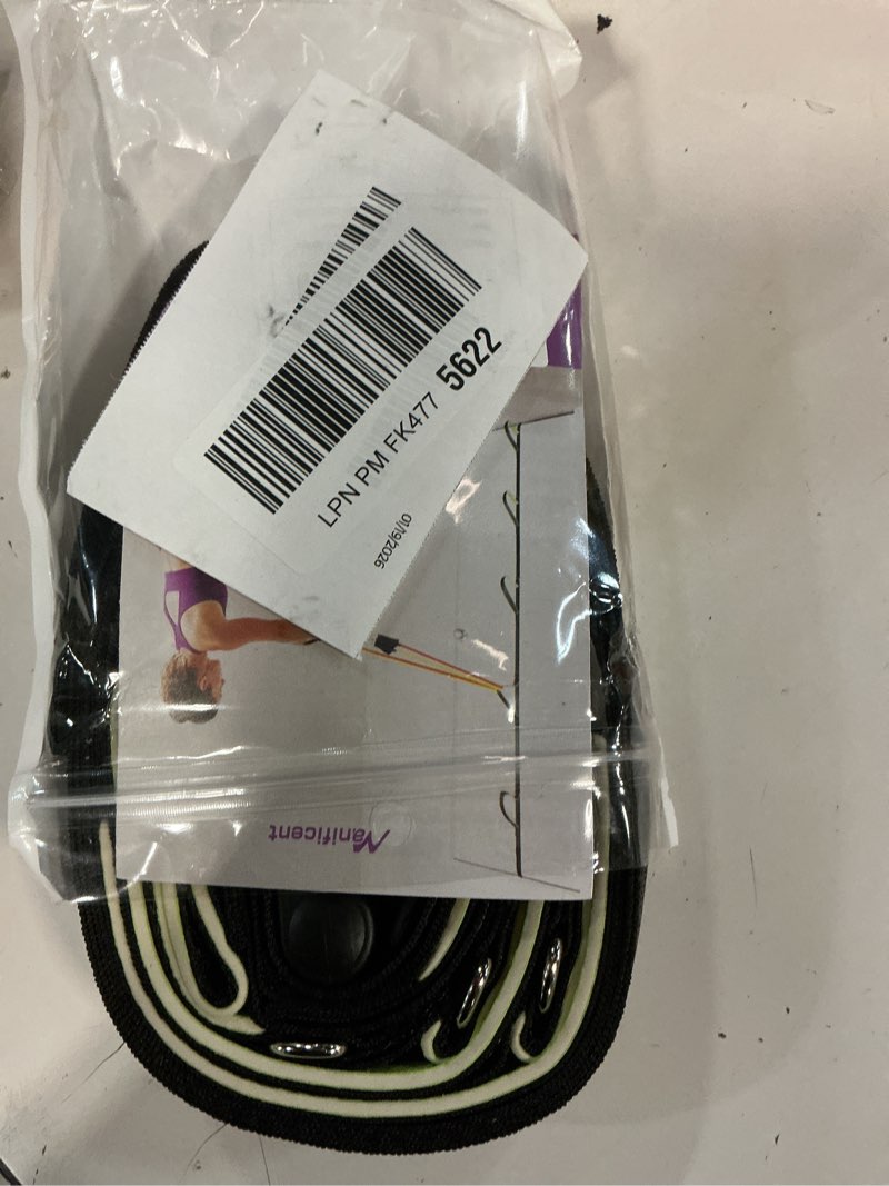 Condition photo showing Good Condition for Manificent Door Anchor for Resistance Bands, Heavy Duty Padded Door Anchor System Door Hook, Must-Have Workout Exercise Bands Attachment Compatible for Loop Bands, Resistance Tube Door Anchor Green 5Points