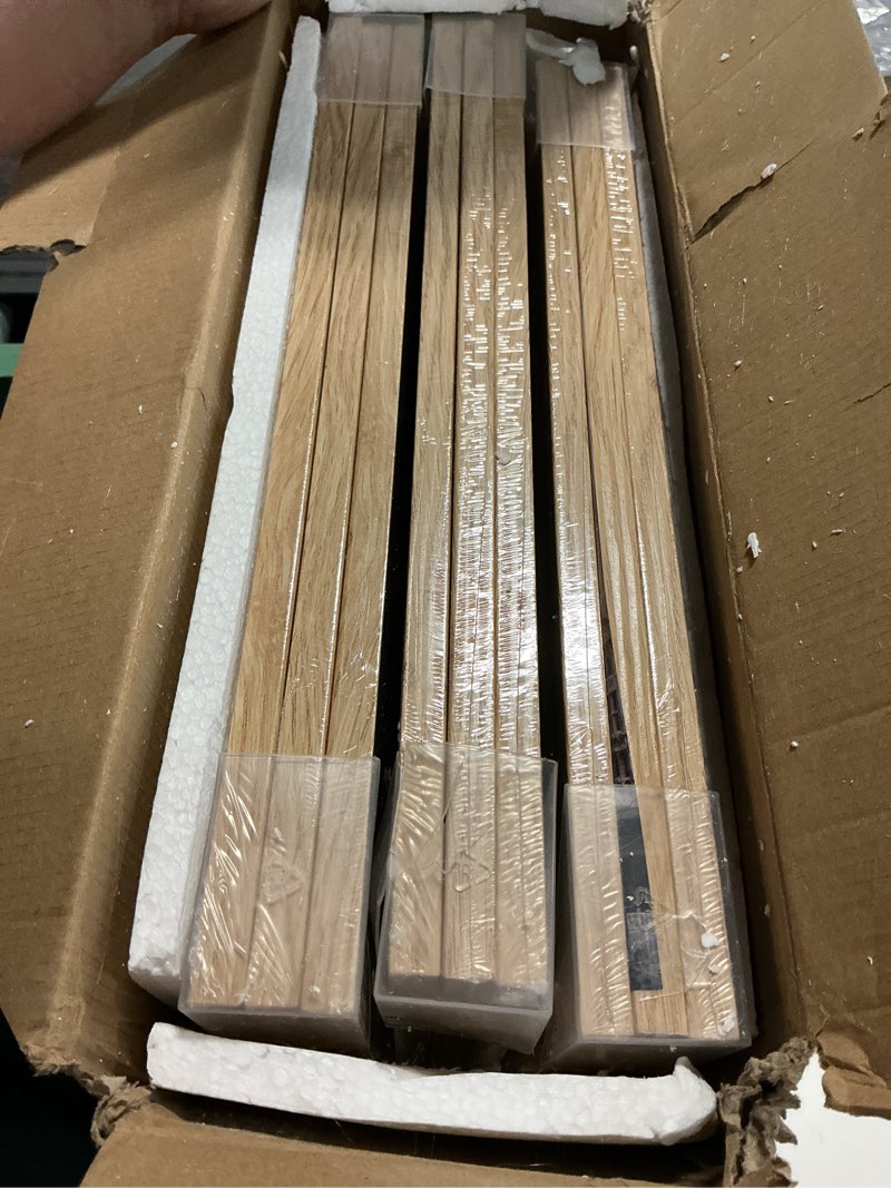 Condition photo showing Good Condition for yeskay 11x14 picture frame set of 9, photo gallery wall frame set, display pictures 8x10 with mat or 11 x 14 without mat, multi photo frames for wall mounting or table top display, natural oak natural oak 11x14 in