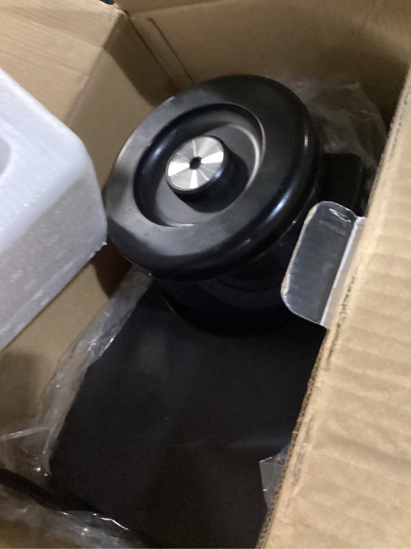 Condition photo showing Good Condition for slushie machine, ice cream maker, 40 oz. slushy machine for home and families, no ice needed with rapid chill & temperature control, multi-function for margarita, frappé, easy to clean, black