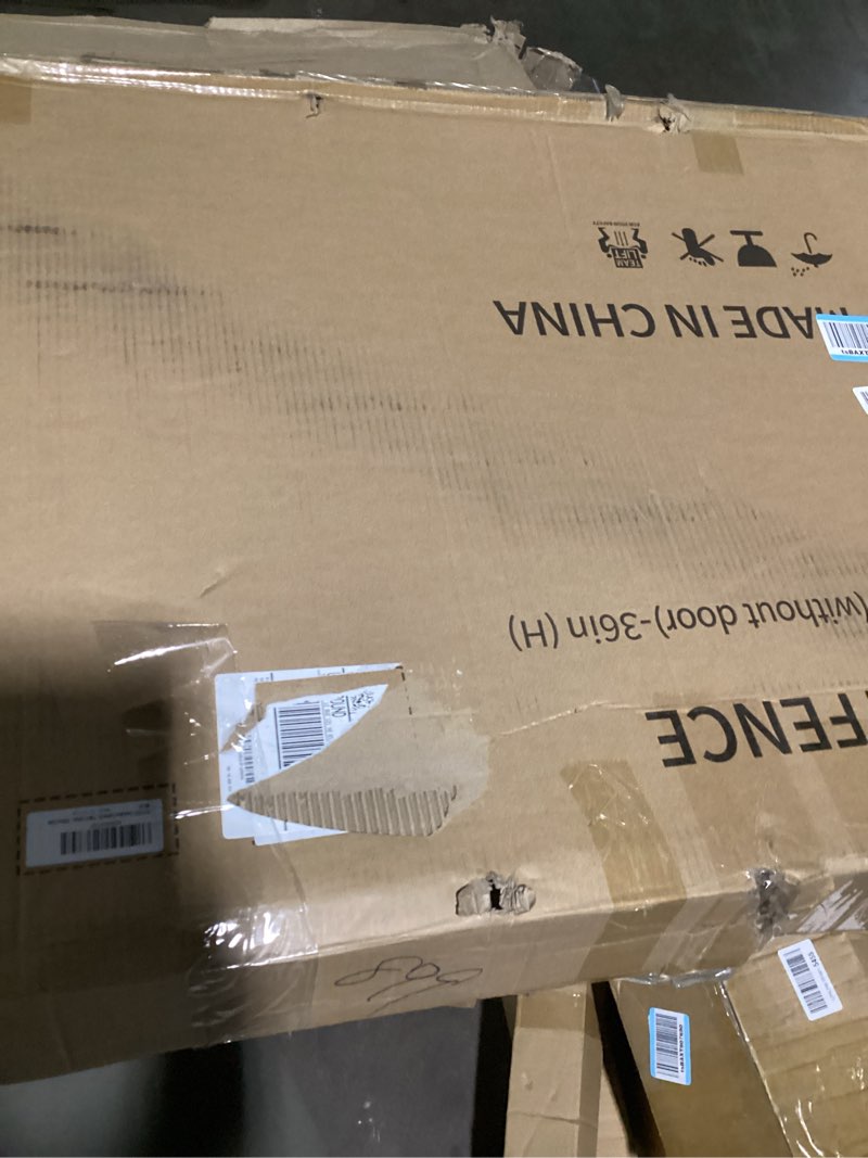 Condition photo showing New/Like New for INJOPEXI Decorative Garden Fence 12 Panels 23.6ft (L)×36in (H) Garden Fences with 12 Panels Rustproo