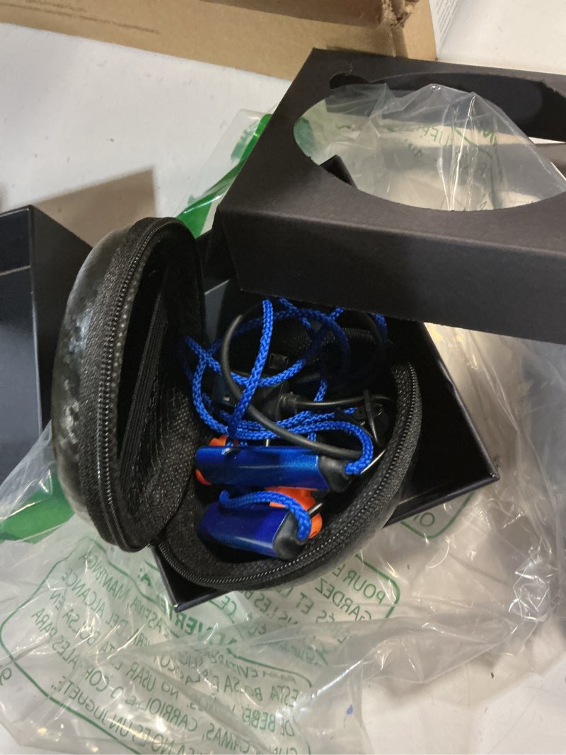 Condition photo showing Good Condition for Ear Plugs Bluetooth Headphones for Work, Neckband Wireless Earbuds with 20 Hour Battery, Noise Reduction Isolating in-Ear Earplug Earphones with Mic and Controls, for Industrial Safety Construction