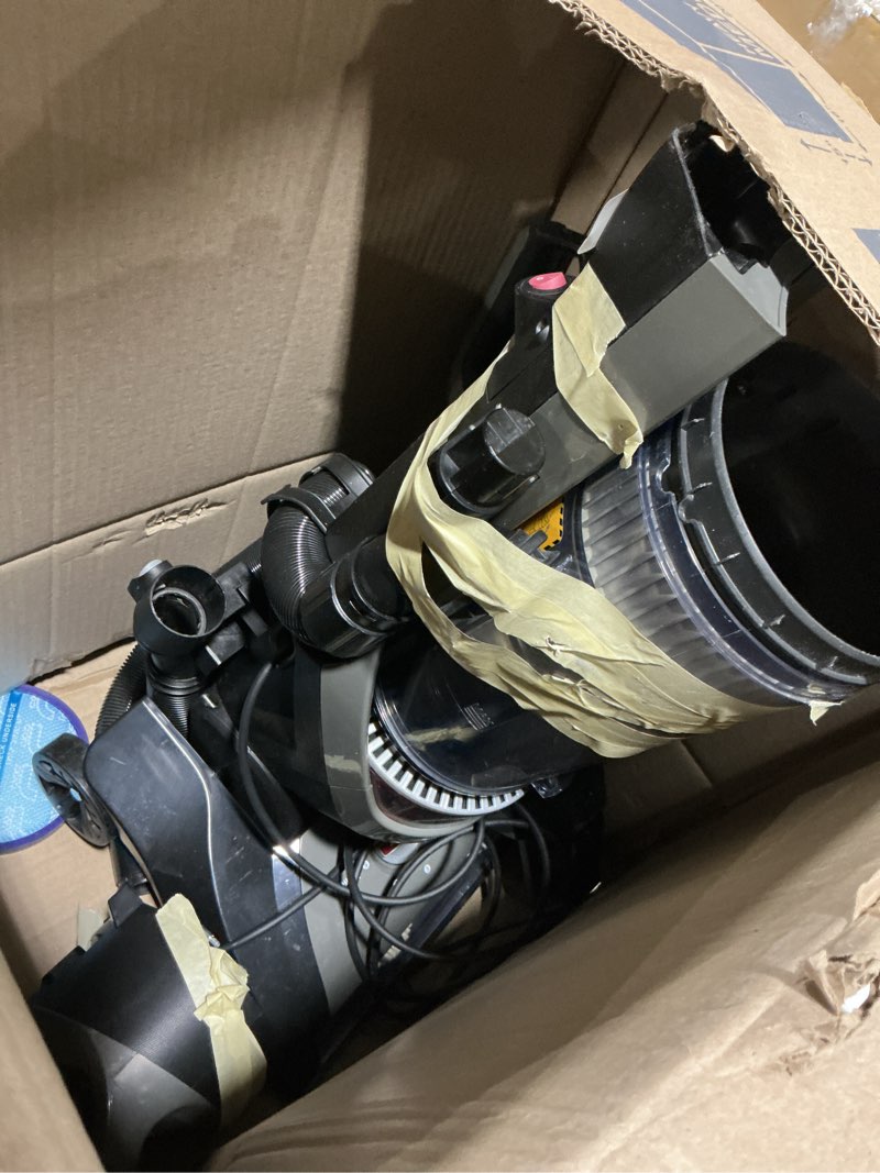 Condition photo showing As Is for Hoover WindTunnel Cord Rewind Pro Bagless Vacuum Cleaner, Corded Upright Vacuum Cleaner for Carpet and Hard Floor, Automatic Cord Rewind, Corded Vacuum Cleaners for Home Use