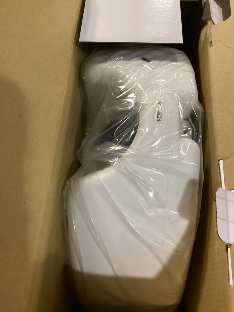 Condition photo showing New/Like New for pcp 5\" elevated toilet seat, universal fit, tall profile rise height lift, tightening stability lock, portable bath safety commode support