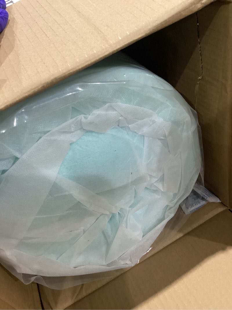 Condition photo showing New/Like New for linenspa memory foam mattress topper - 3 inch gel infused memory foam - plush feel - cooling and pressure relieving - certipur certified - dorm room essentials - twin size twin 3 inch classic gel