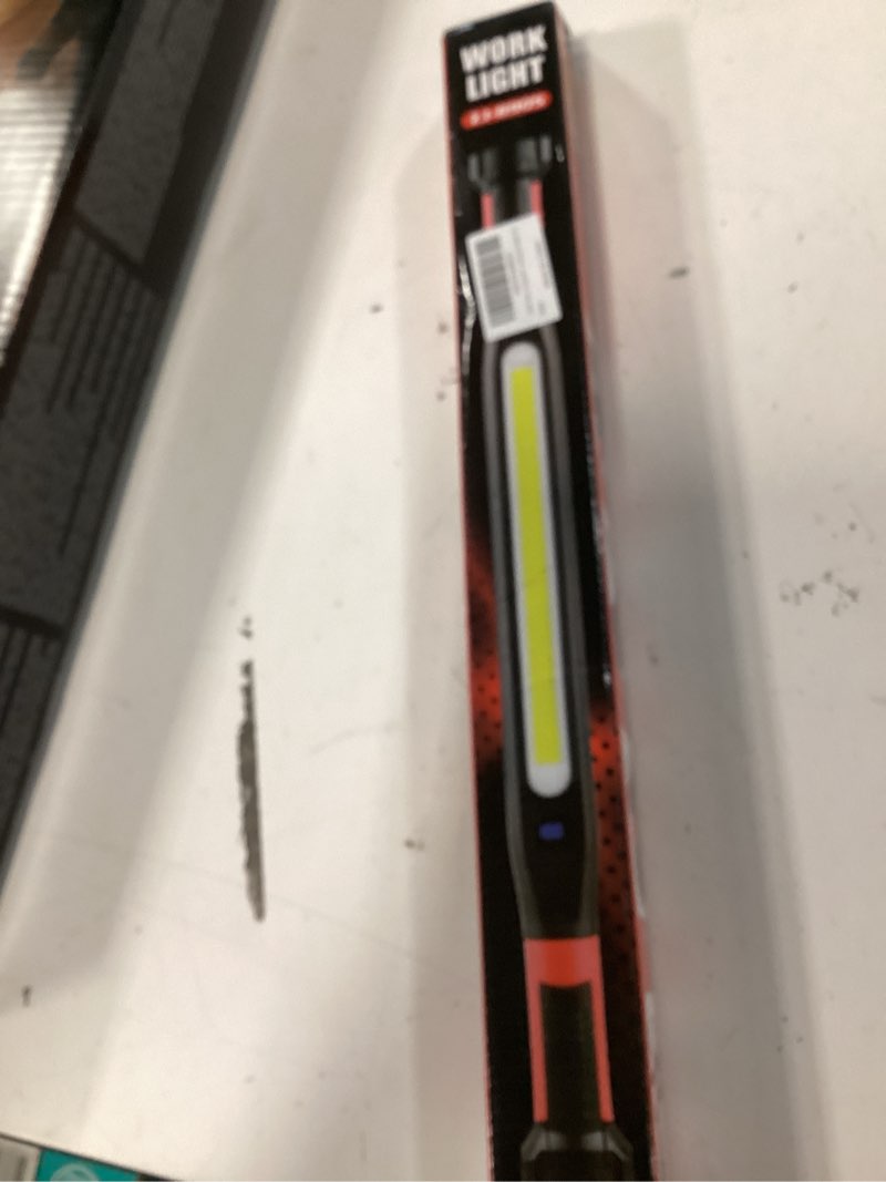 Condition photo showing As Is for 2026 Magnetic Rechargeable LED Work Light Bar, 3000LM Rechargeable LED Work Light Bar, Under Hood Mechanic Light for Car Repair, Portable Cordless Trouble Light with Magnet & Hanging Hook