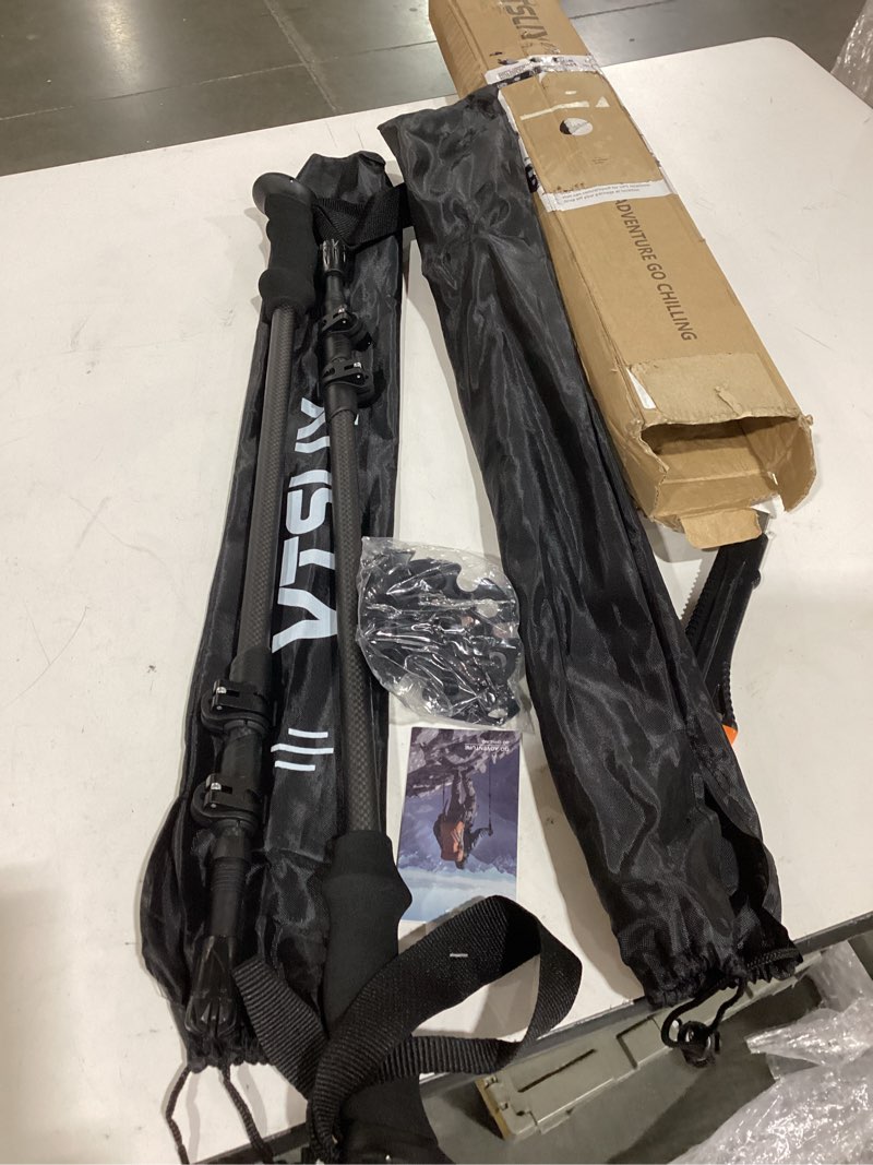 Condition photo showing As Is for vtsliy collapsible carbon fiber trekking pole