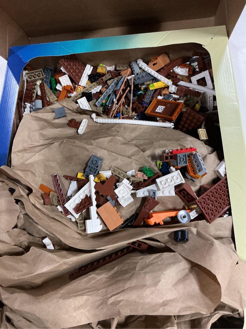 Condition photo showing As Is for lego one piece the going merry pirate ship building blocks - pretend play adventure toy for boys & girls, 10+ - straw hat crew toy figures & playset for anime fans - gift idea for birthdays - 75639