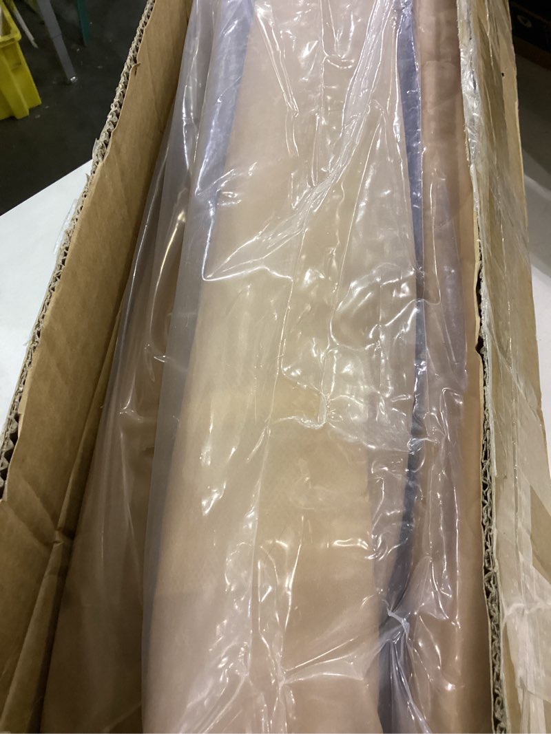 Condition photo showing New/Like New for Omzer Baby Playpen with Mat 71"×59" - Extra Large Playpen for Babies and Toddlers with Mat Included, Safety Playard for Baby with Gate, All-Wrapped Soft Sponge Baby Gate Playpen with Stable Mat Velcro Beige 71*59*26 Inch