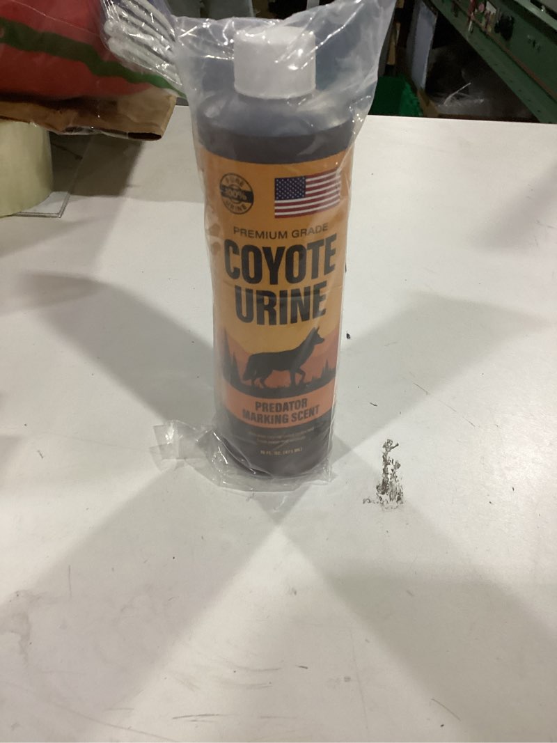 Condition photo showing New/Like New for FORTIVO Coyote Urine – 100% Authentic, Premium Grade Predator Marking Scent – for Garden, Yard & Outdoor Areas – Made in USA 16 oz