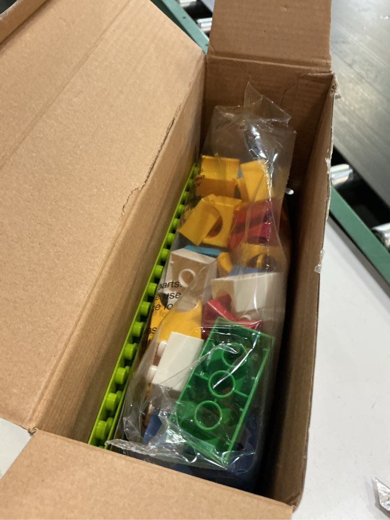 Condition photo showing New/Like New for 176pcs big blocks for kids 3-10 years, marble run toy set compatible with duplo, building bricks for boys and girls