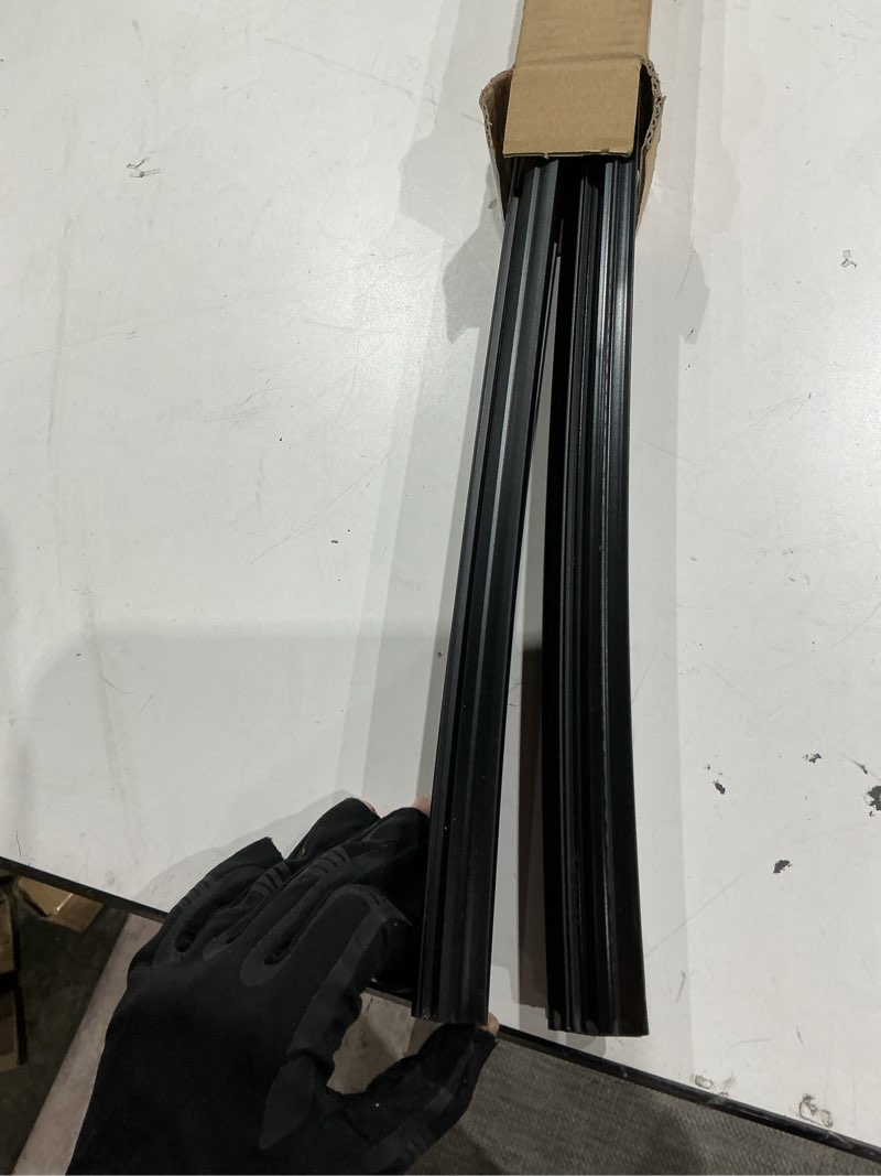 2 pcs 36" double bubble kerf door sweep 1-3/4" wide weatherstrip seal for exterior doors,draft stopp