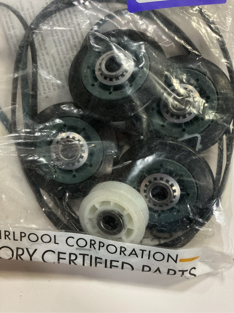 Condition photo showing As Is for Whirlpool 4392067RC Genuine OEM Maintenance Kit For Dryers – Replaces 2015, 4392067RC, 80047 27-Inch Dryer Repair