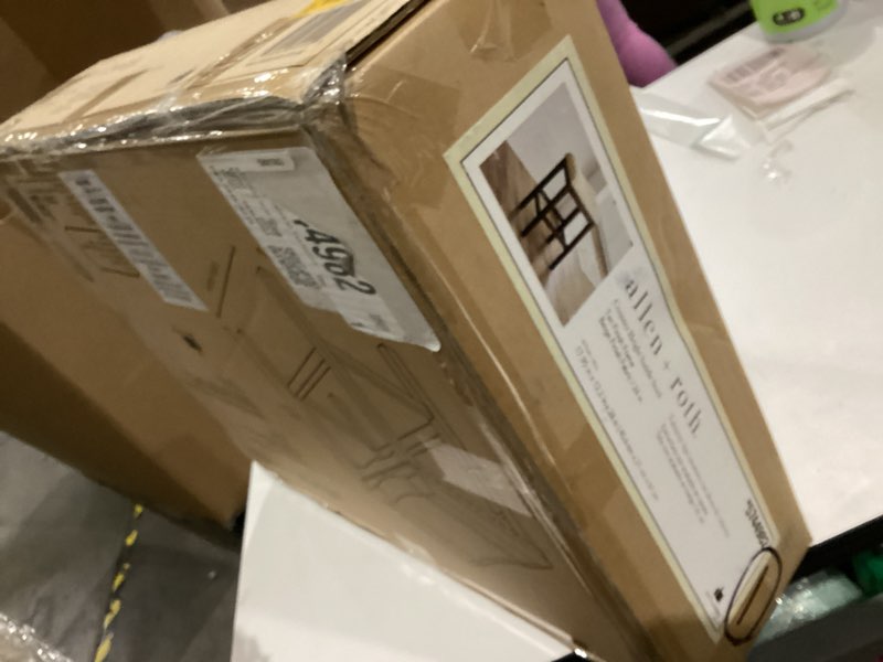 Condition photo showing New/Like New for Counter Height Saddle Stool\n\nBeige))))Finish Frame\n\nLight Finich Fabric / 24 in