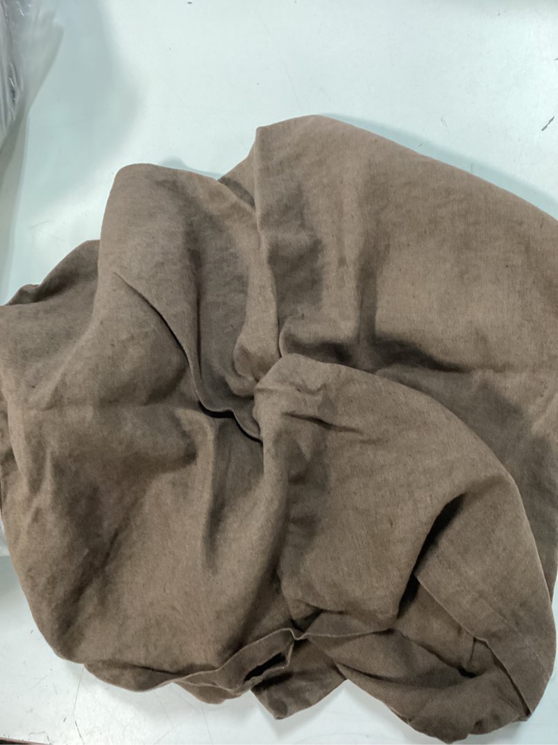 Condition photo showing New/Like New for quince european linen sham set king sham espresso set of 2r