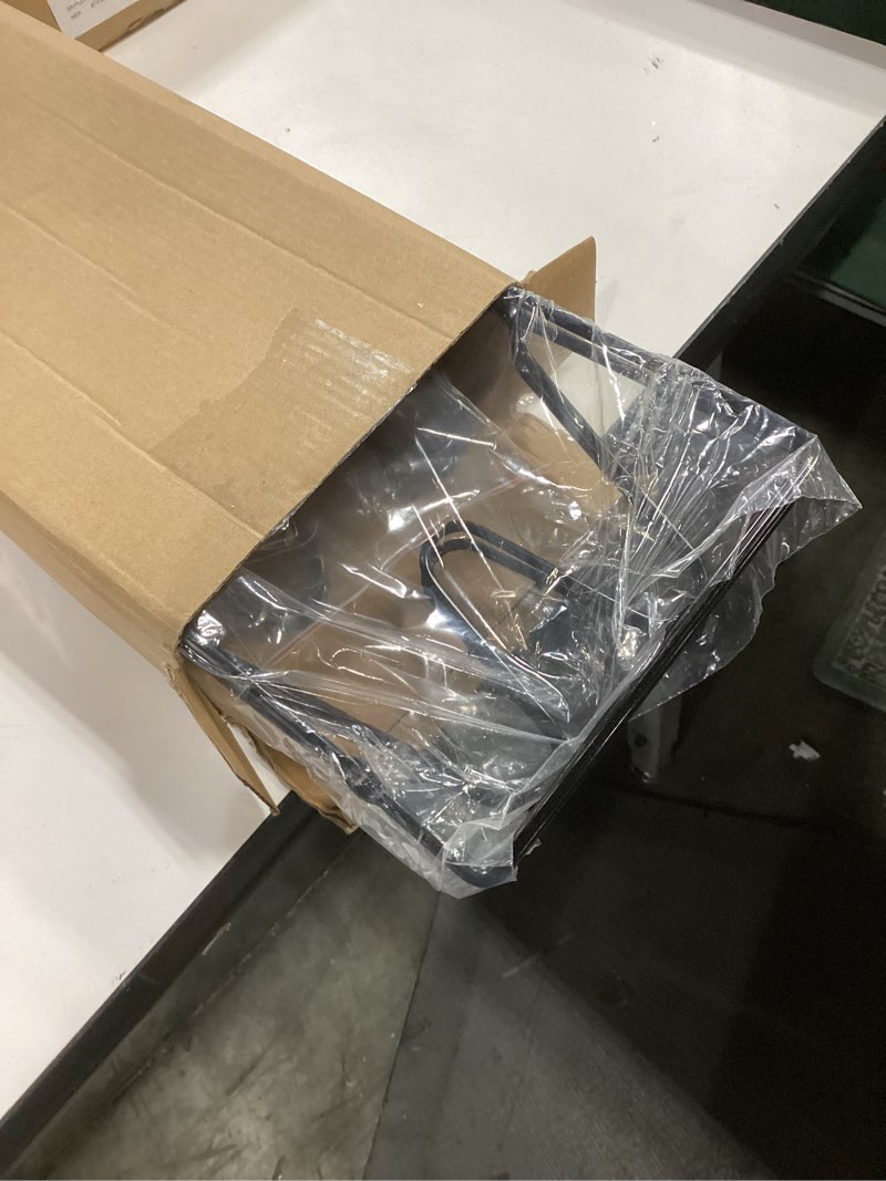 Condition photo showing Good Condition for UpChoNice 2 Pack Pot Lid Organizer Rack, 6 Tier Hanging Pot Lids Holder Inside Cabinet Door, No Drilling Adhesive Wall Mounted Pan Lid Organizer, Kitchen Cooking Lid Storage Rack for Cupboard (Black)